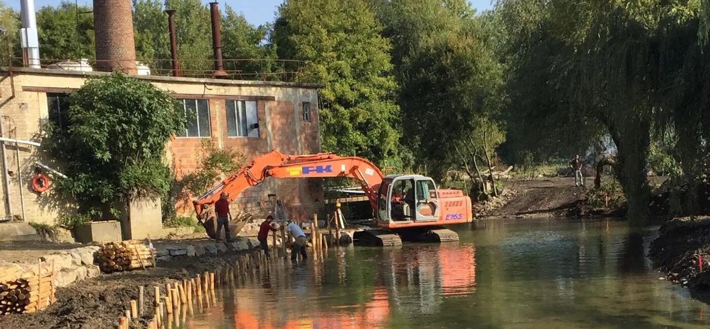 Mise en valeur d&#039;espaces naturels près de Caen