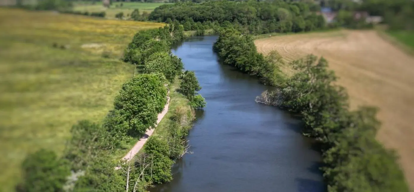Végétalisation de berges proche de Caen